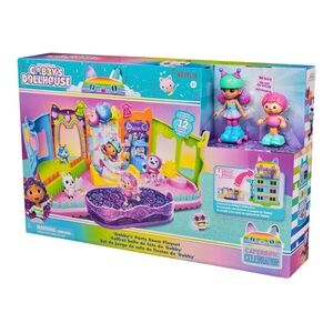 Gabby's Dollhouse Party Playset - Pink and Blue
